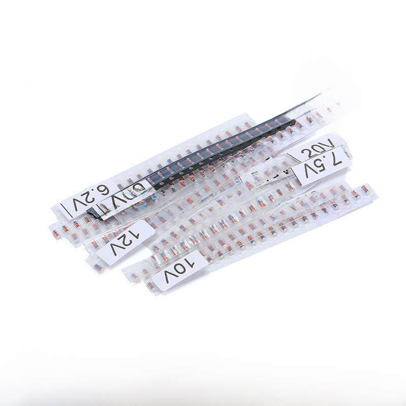 ZMM贴片稳压二极管包 3V-39V 共14种各20祇 LL34 1206封装