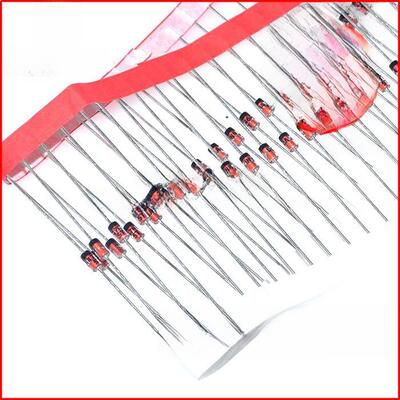 全新环保1N4744A 1W IN4744 稳压管 15V 直插DO-41