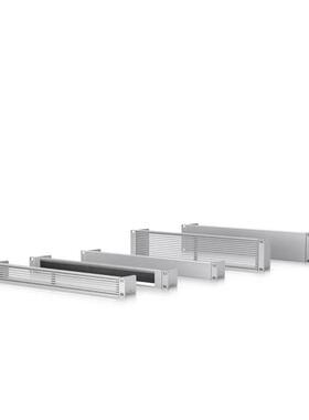 优倍快 UBNT24口网络配线架 OCD 装饰挡板 机柜配件 1u毛刷 通风