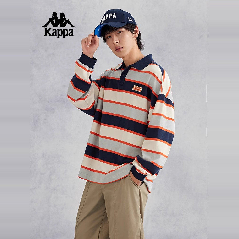 kappa卡帕背靠背纯棉衬衫夏款运动polo衫宽松休闲长袖上衣男士,运动服/休闲服装,运动POLO衫,淘宝优惠券,粉丝福利购,淘宝优惠卷