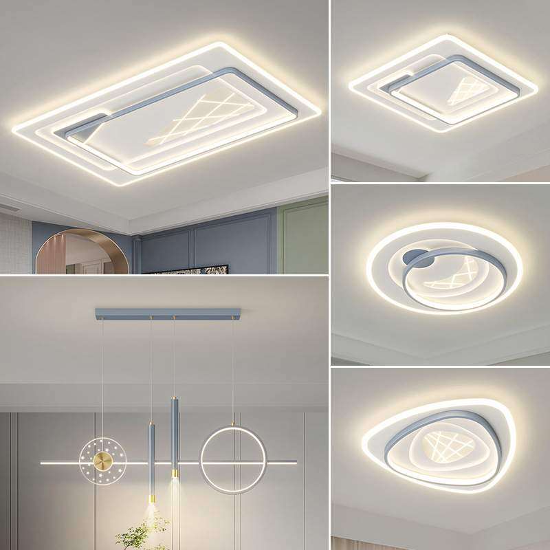 客厅主灯led吸顶灯卧室灯全屋套餐现代简约大气家用大灯饰具组合