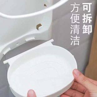 雨伞架沥水长盘伞教室短家用门口桶通用用壁挂放免打孔 收纳架日式
