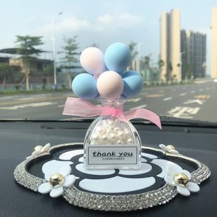车摆件女生汽车装 车内感挂件女高级时尚 饰摆件车载饰品女司机车饰