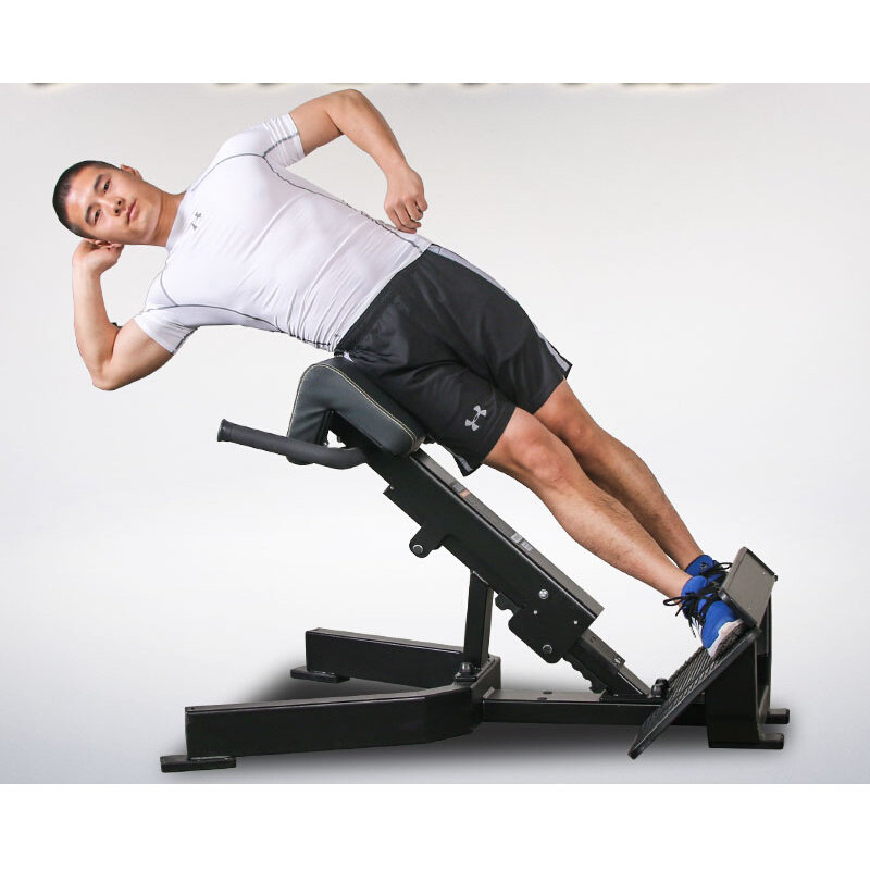 健身房商用罗马椅 山羊挺身腹肌腰部背肌训练器 罗马凳