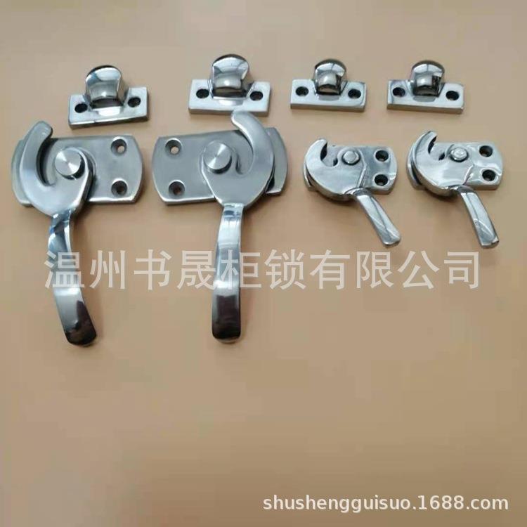 LS10-Z-YSUS304不锈钢冷冻库迫紧密闭门把手 烤箱密封旋转拉手