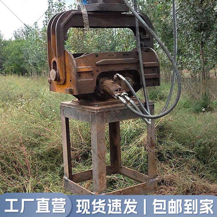 螺旋钻挖掘机小型改装挖改工程建筑打孔灌注桩钻机方孔钻机