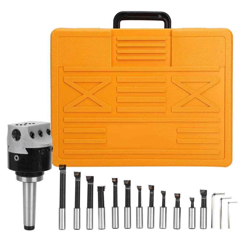 组合套装R8-F1-18-12PCS镗孔器套装公制后拉M12 跨境电商套装组合