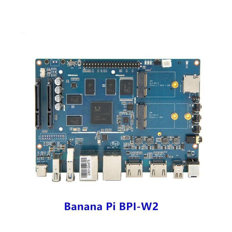 香蕉派Banana Pi BPI-W2 开源硬件，RTD1296方案设计