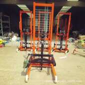 液压油桶堆高车 油桶倒料车 卸车COT0.35T 可倾式 油桶装