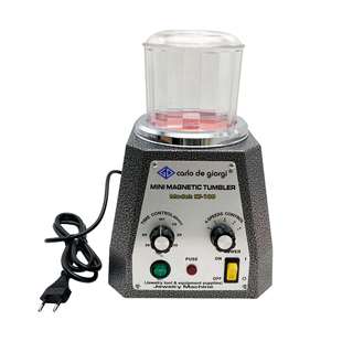 小型磁力抛光研磨机KT-100电磁式首饰抛光打磨去毛刺正反转全自动