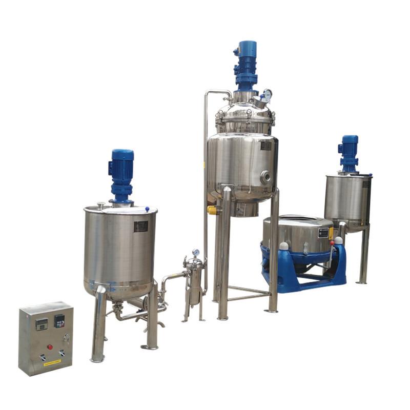 丙烯乳液蒸汽加热搅拌器 水性聚氨酸树脂反应釜 化工溶剂搅拌罐