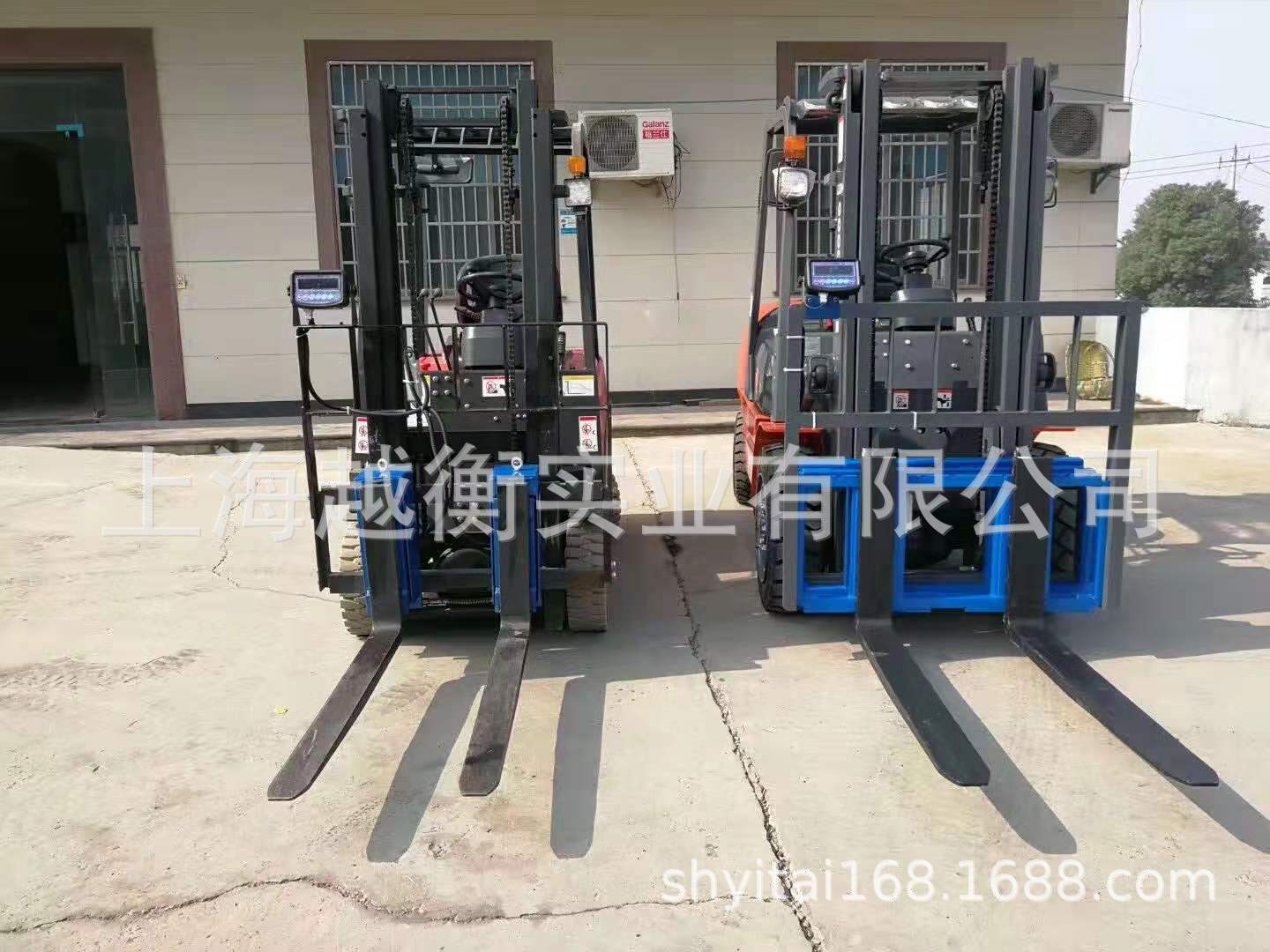 2T燃油叉车改装电子秤带打印