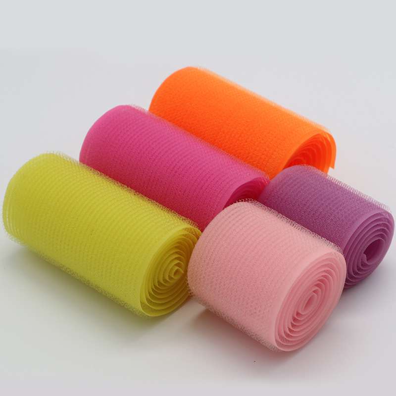 尼龙发卷带 巨合刘海贴黑白彩色特殊型魔术贴仕女头发DIY定型