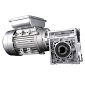 NMRV铝壳减速机立式 单极减速器涡轮蜗杆减速箱三相铜线电机380v