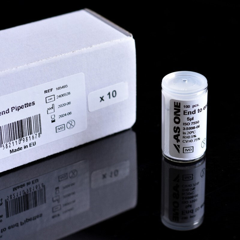 亚速旺微量毛细管 1ul 2ul 5ul 10ul  玻璃点样毛细管29毫米长100