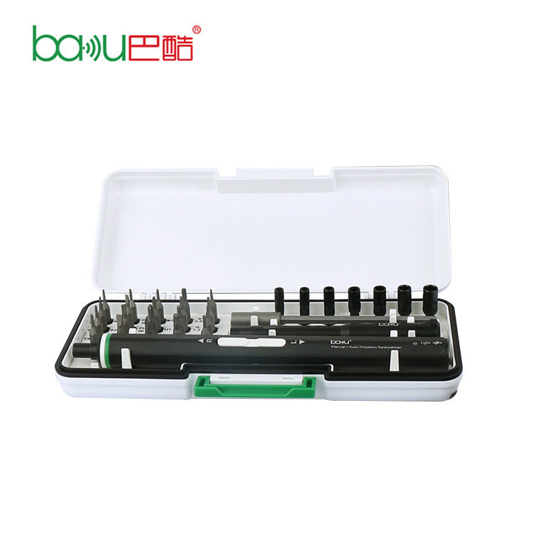 巴酷BA- 3333USB充电电动螺丝刀Y型0.6手机螺丝批起子机修理工具