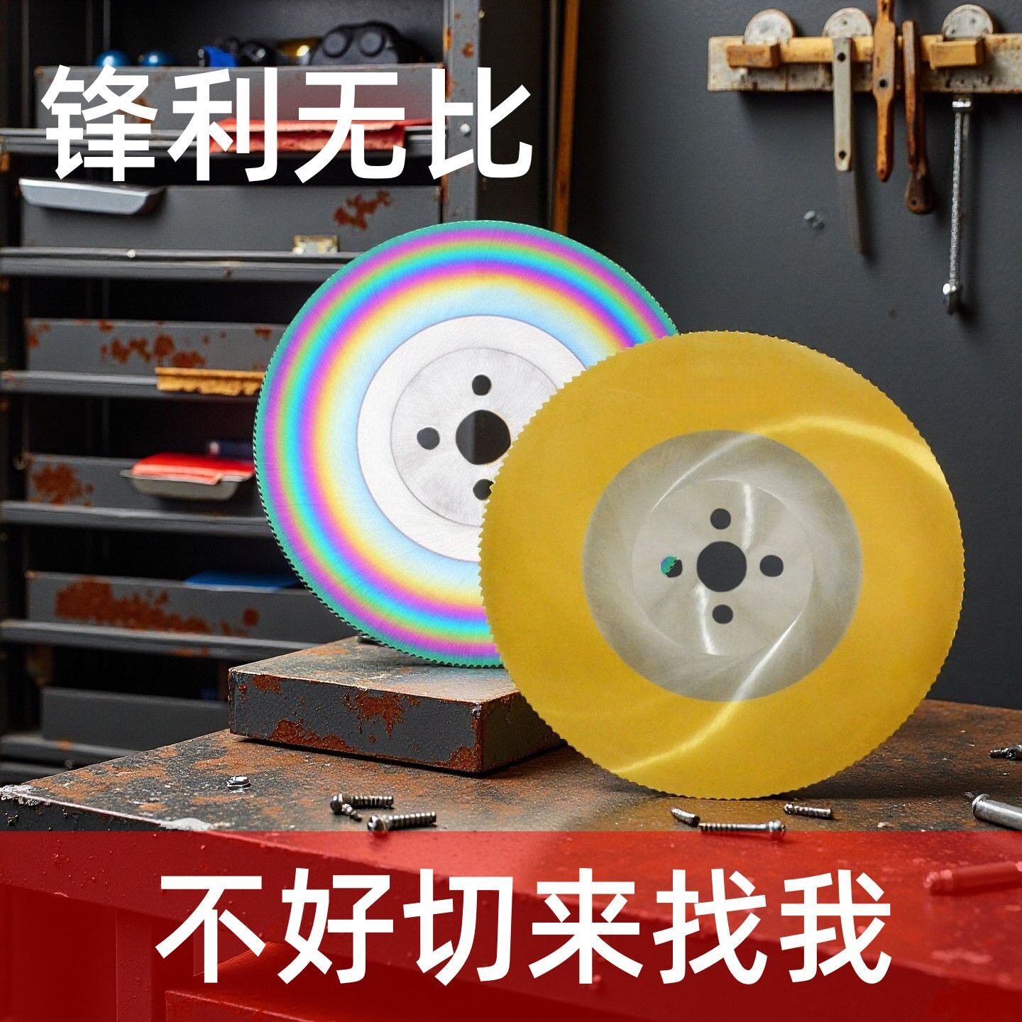 厂家批发高速钢圆锯片250/300/350切割铜切铁切管金属无毛刺锯片