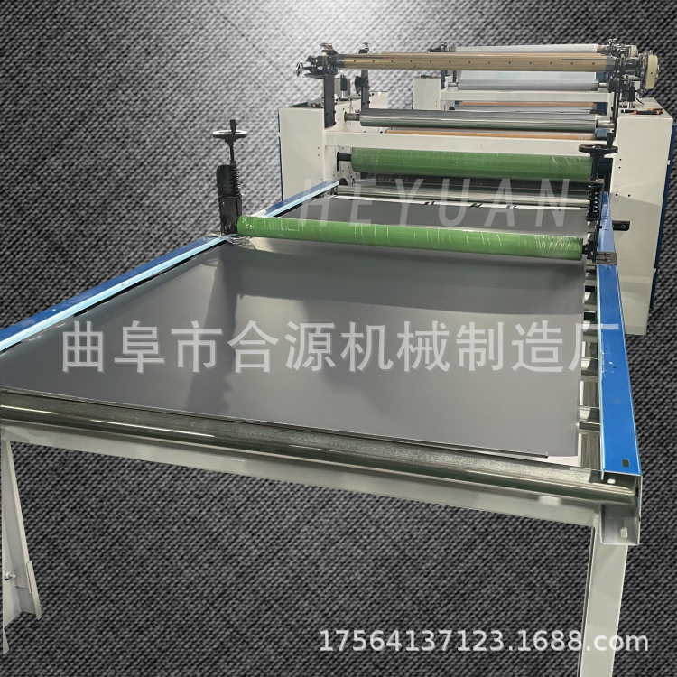 冷胶PVC膜平贴修边复合机