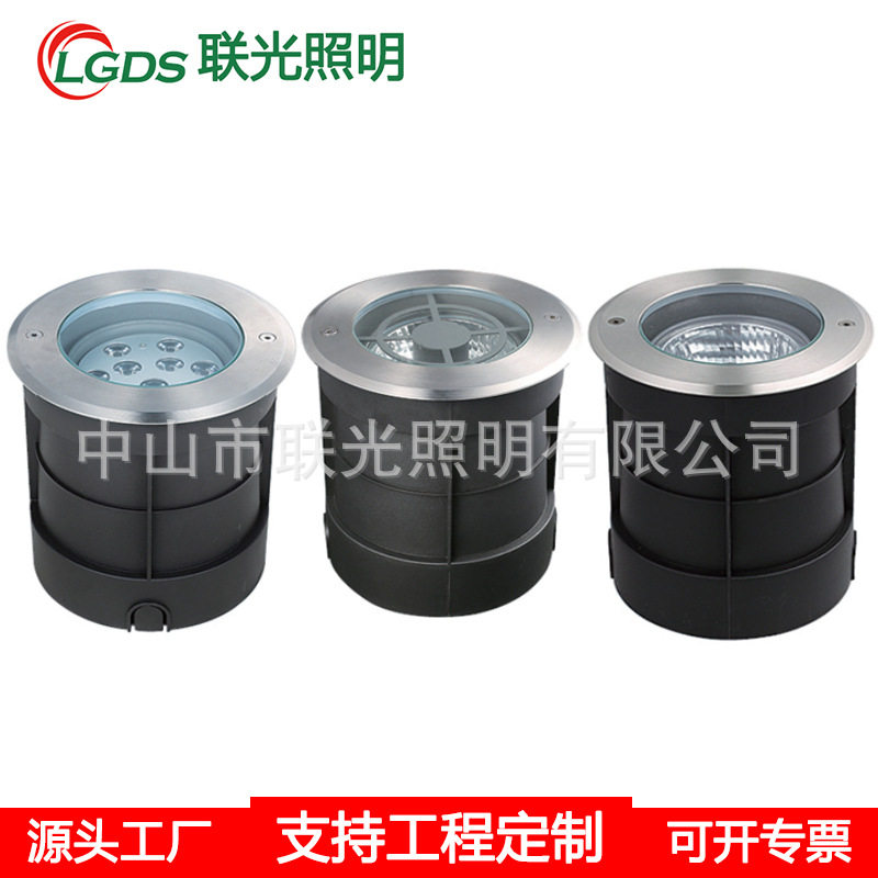 LED可调角度24W防水地埋灯