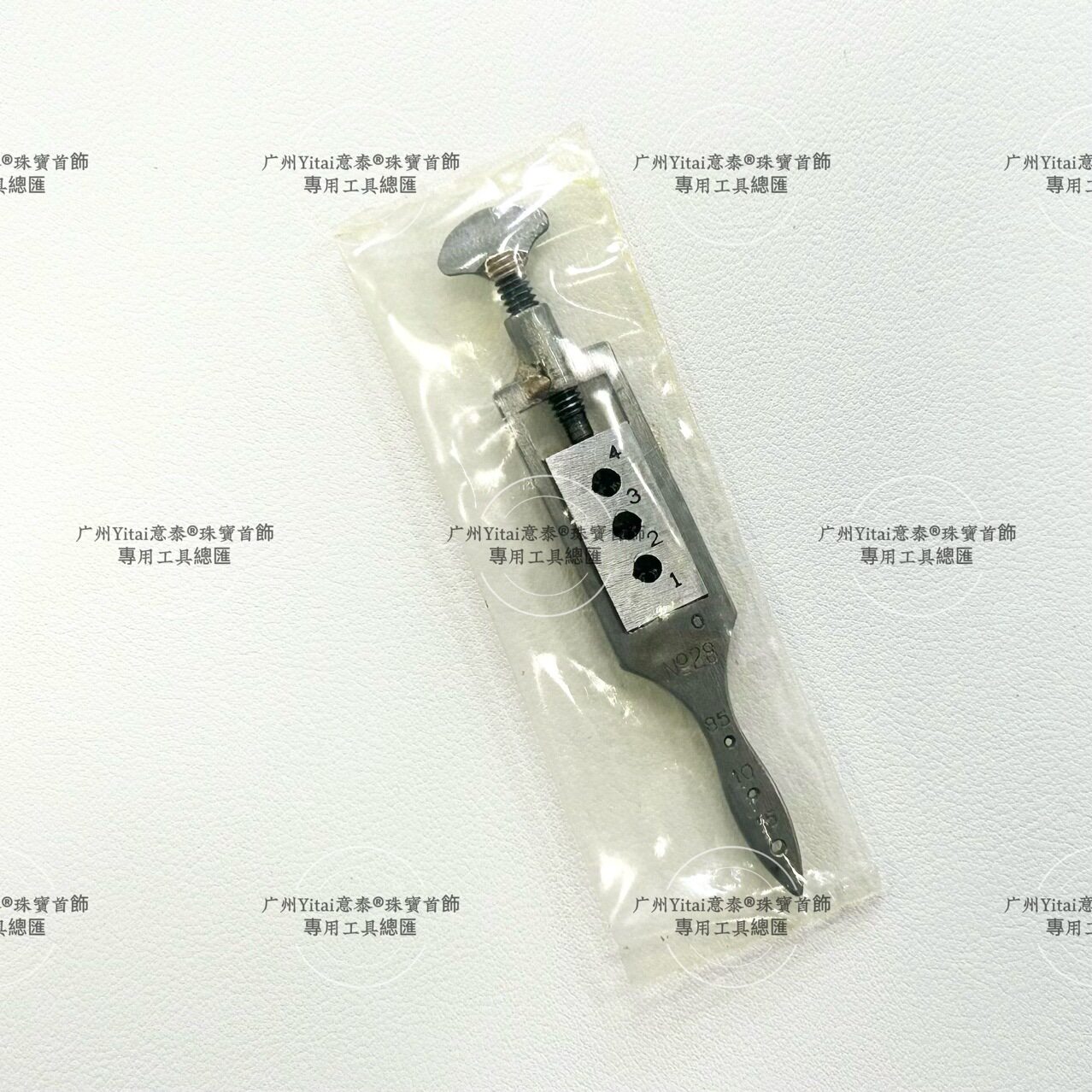 香港大拇指TSK7003三眼螺丝板0.85-1.0-1.5丝攻套装开螺丝位首饰