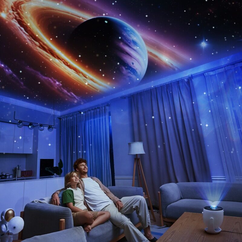 3D动态星空投影跨境宇宙星空星球银河投影高清立体氛围灯200+场景