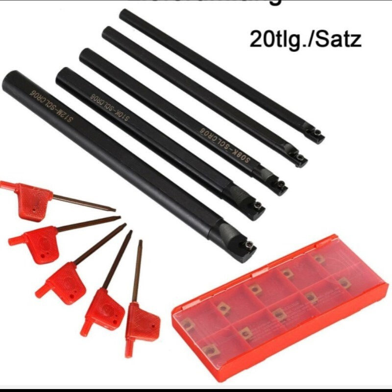 5只装车刀+10个金色刀片 S06 07? 08? 10 12mm-SCLCR06