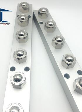 （品质保证）BUHL 200/400/600外六角球头钢珠滚轮组件滚动轴承