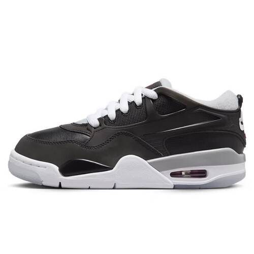 NIKE/耐克 AJ4 RM 黑色 耐磨防滑舒适透气 户外篮球鞋 HV5187-010