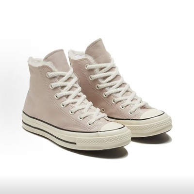 Converse 1970s 粉色 防滑耐磨 高帮 运动休闲板鞋 569514C