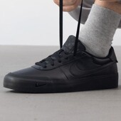 Court Shot 防滑耐磨舒适百搭简约黑武士休闲板鞋 Nike FQ8146 001