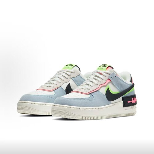 Nike Air Force1 shadow 空军一号白蓝色耐磨轻便板鞋 CU8591-101