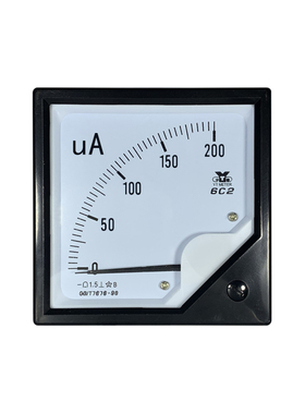 6C2直流毫安表1ma 500ma指针微安表100ua 200ua 300ua电流表dc758