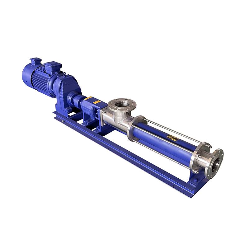 G型单螺杆泵不锈钢耐腐输送水泵G25-1G30-1自吸污泥螺杆泵高扬程