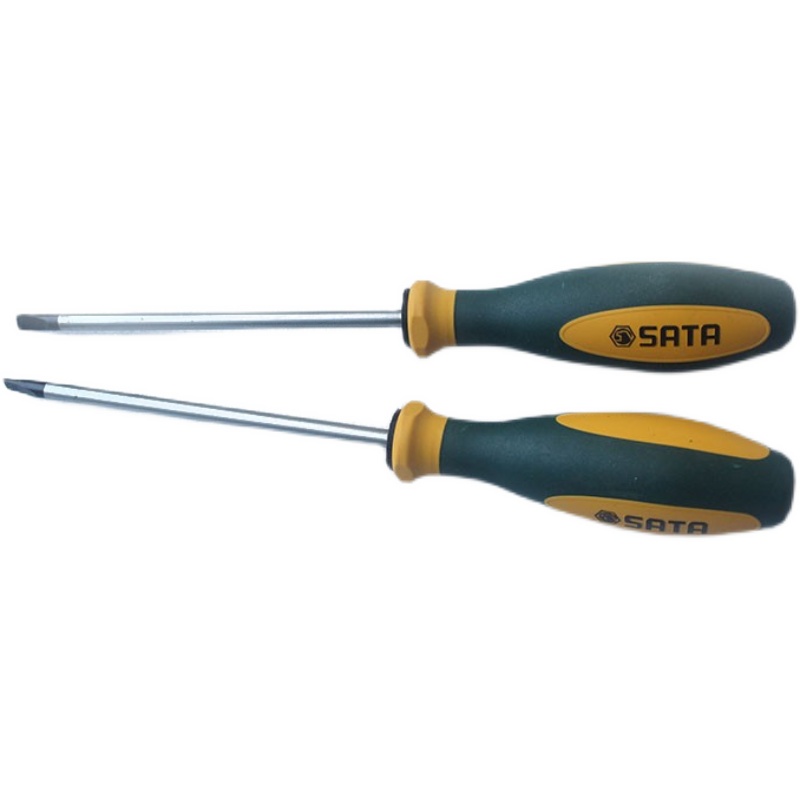 世达G系列三色柄一字i螺丝批63701 63702 63703 63704 63705 6370