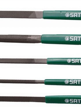 世达锉刀迷你中齿半圆j锉185MM200MM 03943 03944 03945 03946