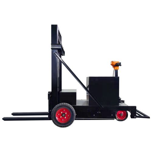 全电动液压搬运起重叉车电动升降装卸车带踏板四轮站驾式叉车电瓶