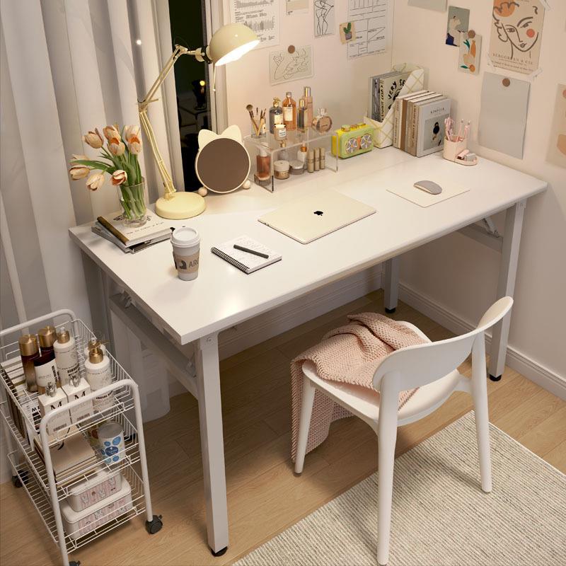 可折叠书桌租房简易电脑桌家用学生学习写字桌卧室女生桌子办公桌