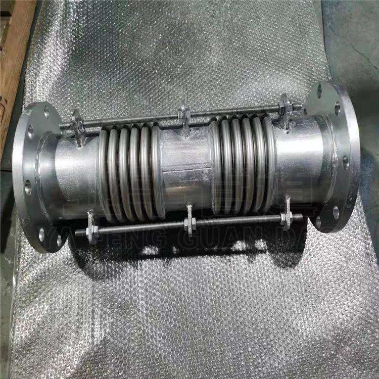 法兰式金属软接头波纹膨胀节 不锈钢补偿接头 复式波纹补偿器型号