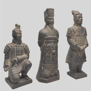 兵马俑摆件西安旅游纪念品陜西特色陶土工艺礼品摆饰礼物出国送老