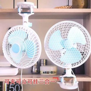 电风扇910摇头 大风力寸大号小型家用寸摇头风扇夹扇插电床上夹式