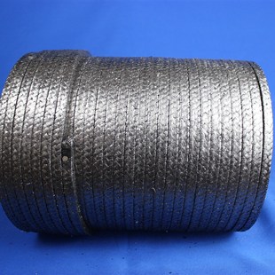 石墨盘根绳密封填料耐高温高压密封环石棉涂石墨浸油钢丝橡胶盘根