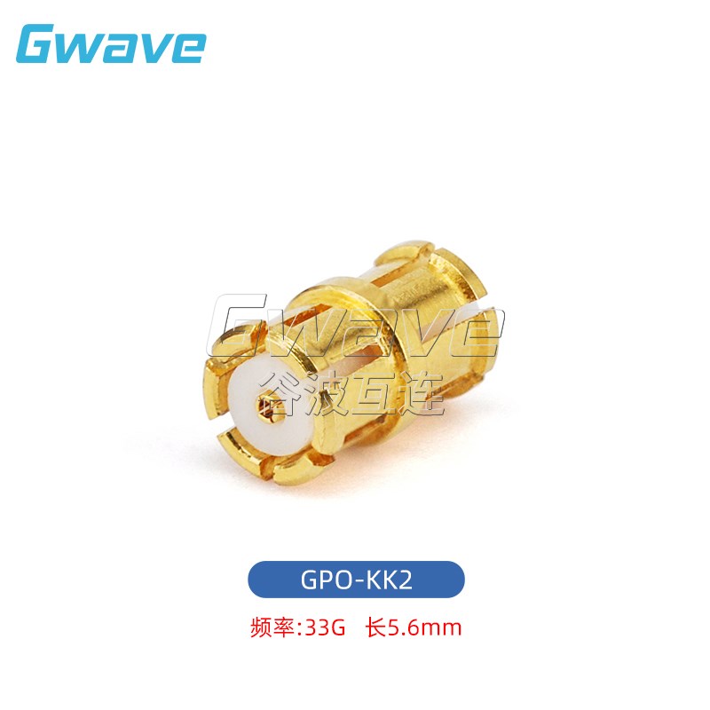 SMP母转SMP母直通高频测试头射频连接器转接头GPO-KK1/KK4/KK2/KK