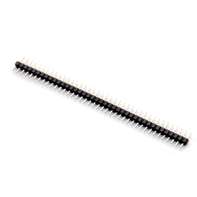 间距2.0MM 单排排针 单排针 插针 1*40P 铜针(10个)