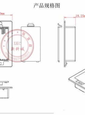 方形嵌入式电f池座 带盖 电池盒座2节5号3V 2AA带开关沉板带螺丝