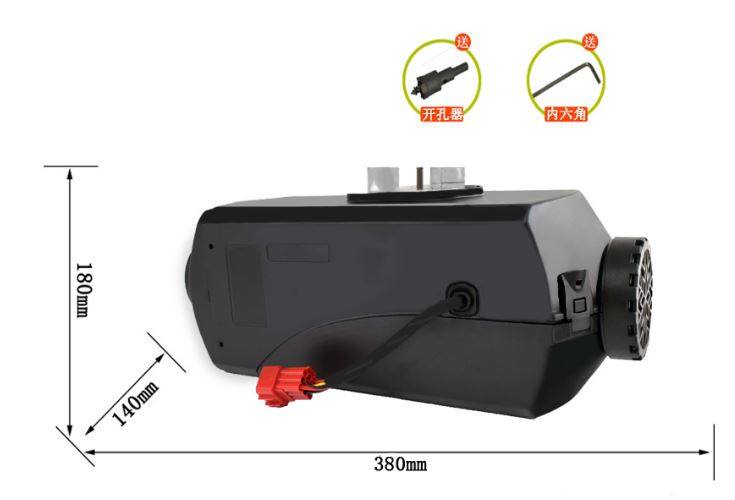 货车驻车加热器12V24v车载分体取暖器客房车燃油柴油暖风机柴暖