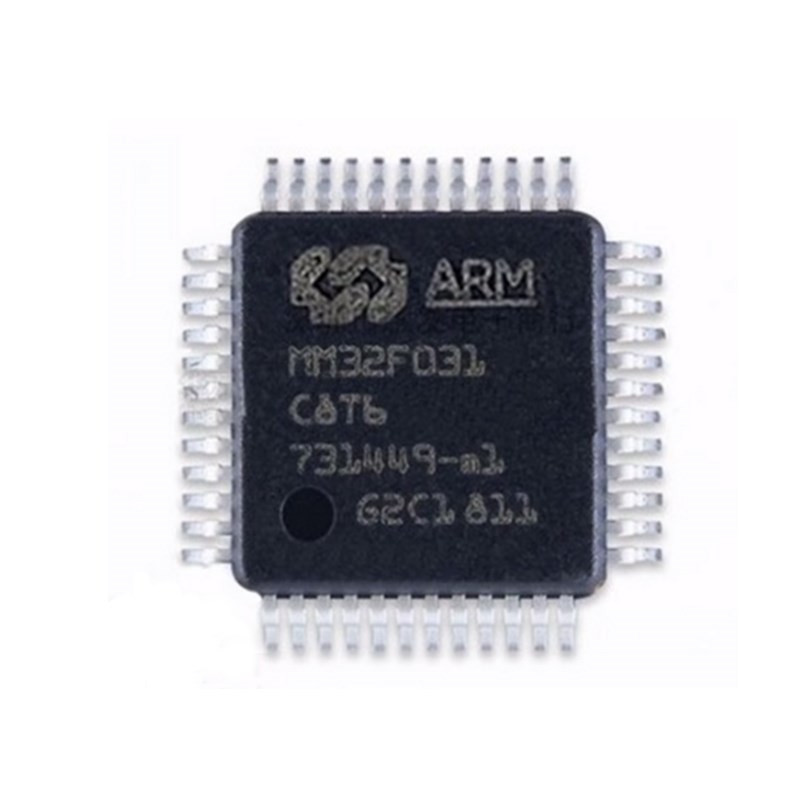 MM32F031C8T6封装LQFP48 微控制器芯片IC 单片机 全新原装 可配单