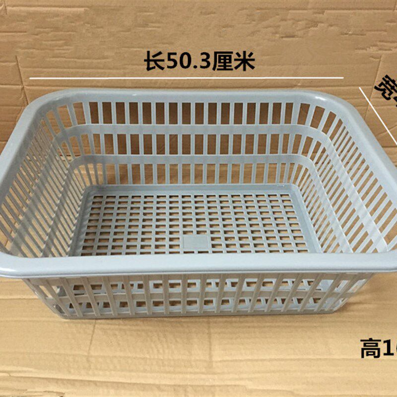 特大胶筛长方形密孔洗米篮厨房洗菜沥水周转筐塑料大孔筲箕加厚框