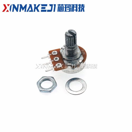 WH14a8单联/双联功放音响电位器 B5K B10K B20K B50K B100K 带步