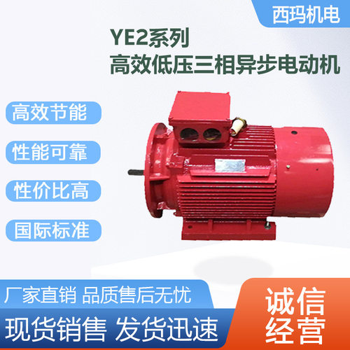 西安西玛电机YE2-100L1-4极2.2KW B5侧右1480r交流三相异步电动机