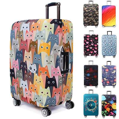 Luggage Cover Stch Fabric Suitcase Protector Baggage Dust